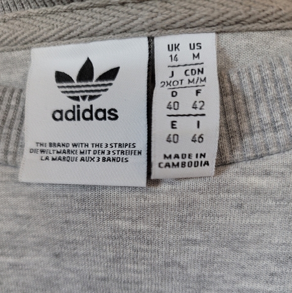 Oversized Adidas Trefoil Tunic Sweatshirt - Picture 4 of 7